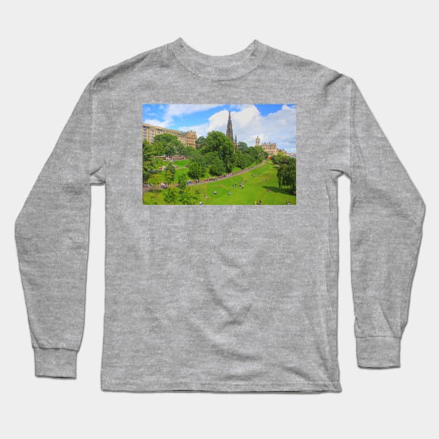 East Princes Street Gardens II Long Sleeve T-Shirt by tomg